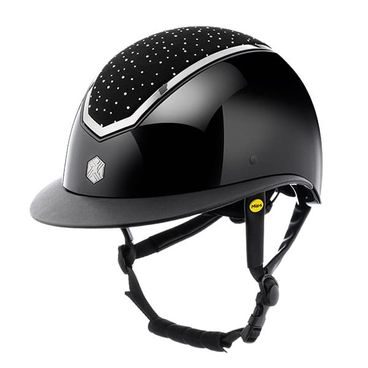 Jezdecká ochranná helma EQx by Charles Owen Kylo Crystal Wide peak MIPS KOLEKCE