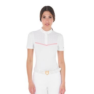 Tričko závodní Equestro Perforated Polo dámské Kolekce 2025