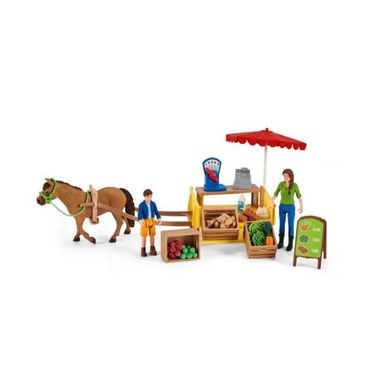 Schleich 42528 - Mobilní farmářský stánek NEW