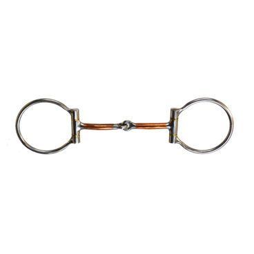 *W* Déčko Paul Taylor Copper D-Ring Snaffle Bit 5'' 12,7cm