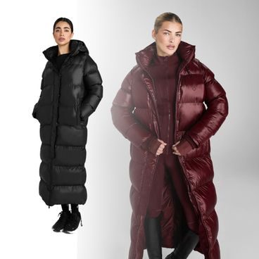 Kabát Aztec Diamond Heavy Quilted Long Puffer dámský Kolekce 2025/26