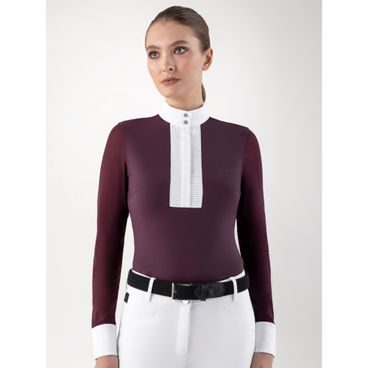 Tričko závodní Equiline Golk s dlouhým rukávem dámské Kolekce 2025/26
