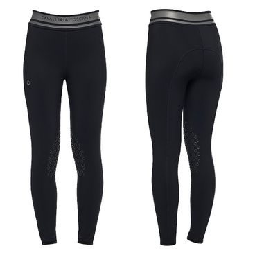 Jeggings Cavalleria Toscana Perforated Stripe Logo dětské KOLEKCE