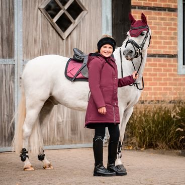 Uzdečka QHP Luxury Stitched Hobby Horse