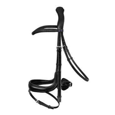 Komise č.P89605 Sedlo Passier Young star II 15,5 černé vč. 078801 + Passier modrý obal + větší i menší opěrky