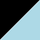 black/sky blue