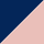 navy/rosegold