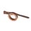 *W* Řemen Weaver Leather Latigo levý 1-3/4" x 72" Brown