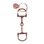 Přívěšek na klíče HKM Gebiss rosegold