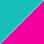 turquoise/pink flamingo