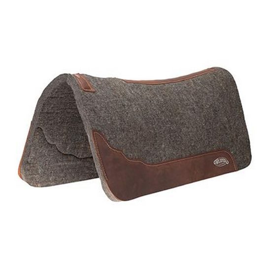 *W* Podsedlová deka Weaver Premium Contoured 100% Wool Felt 30"x30"x1"