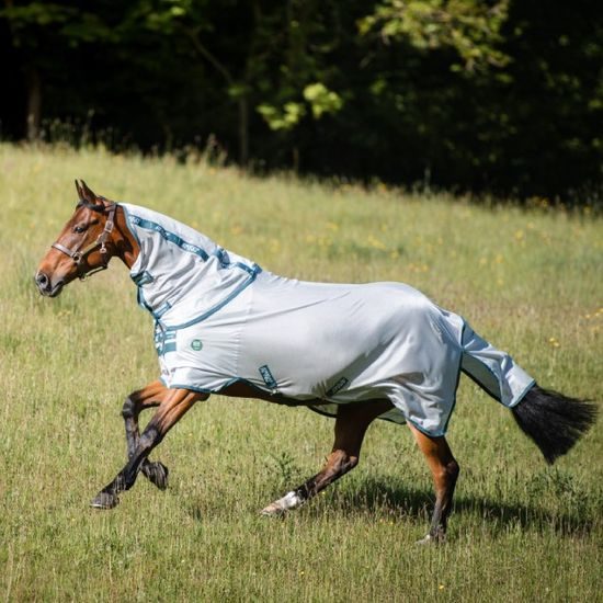 Deka Horseware síťovaná AmEco Bug rug s odnímatelným krkem