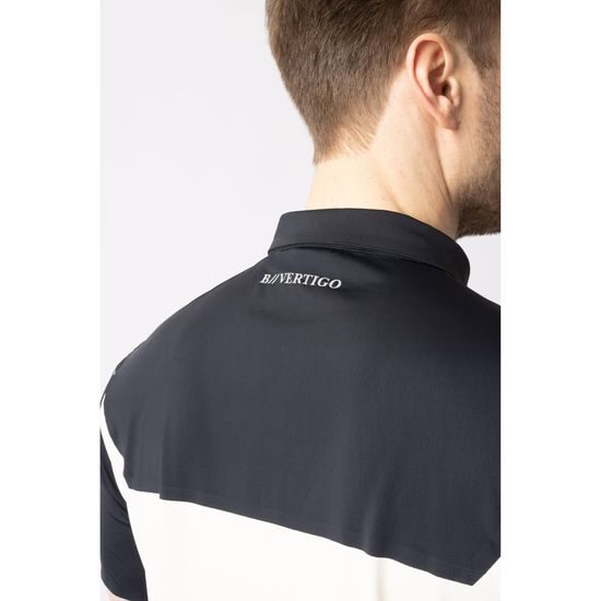 Tričko Horze Vertigo Aidan Seamless Polo pánské KOLEKCE