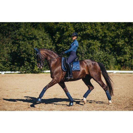 Podsedlová dečka Equestrian Stockholm Monaco Blue