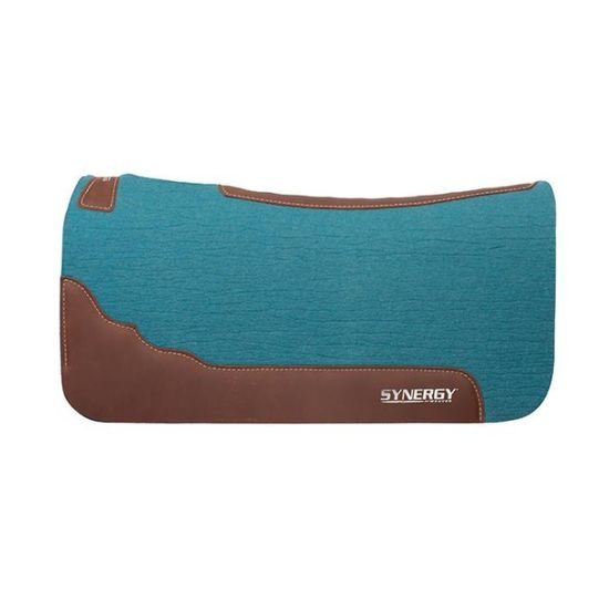 *W* Podsedlová deka Weaver Synergy Contoured 100% Merino Wool Felt 3/4" 31"x32"