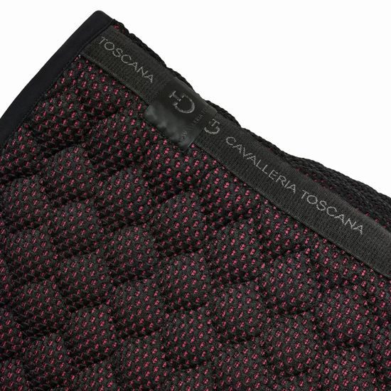 Podsedlová dečka Cavalleria Toscana Revo Bi-Color Mesh Jumping Quilted KOLEKCE 2023/24