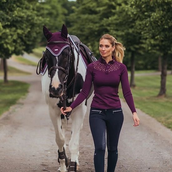 Tričko Equestrian Stockholm Champion dl. rukáv dámské