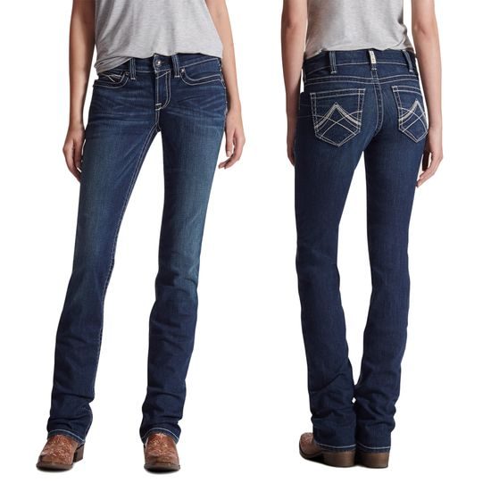 *W* Jeans Ariat WMS R.E.A.L Straight Icon dámské