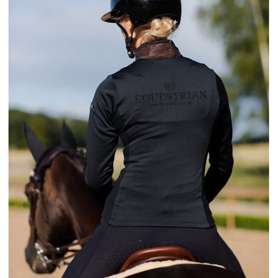 Mikina Equestrian Stockholm Fleece Mahogany Glimmer dámská KOLEKCE 2022/23