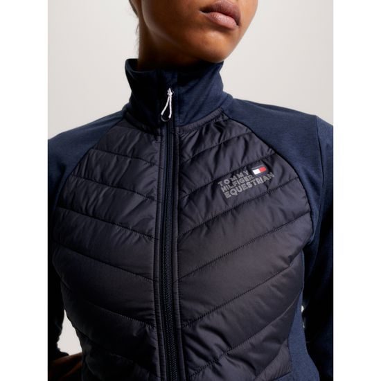 Bunda Tommy Hilfiger Equestrian Termo Hybrid dámská KOLEKCE 2023/24