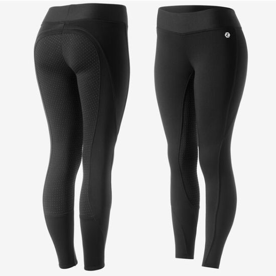 Jeggings Horze ACTIVE termo Silicon dámské full grip DOPRODEJ