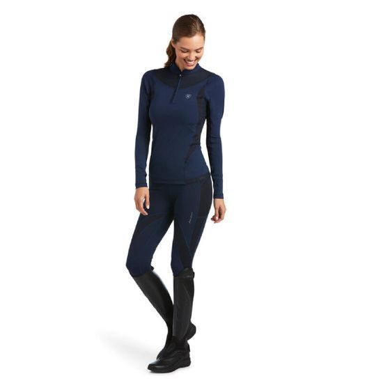 Tričko Ariat Ascent 1/4 ZIP Baselayer dl .rukáv dámské KOLEKCE