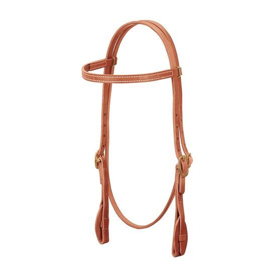 *W* Uzdečka westernová Weaver ProTack® Quick Change Headstall with Straight Brow, Leather Tab Ends