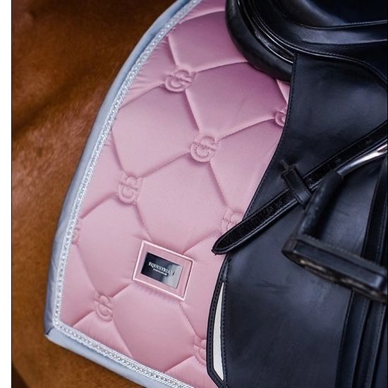 Podsedlová dečka Equestrian Stockholm Pink Crystal KOLEKCE