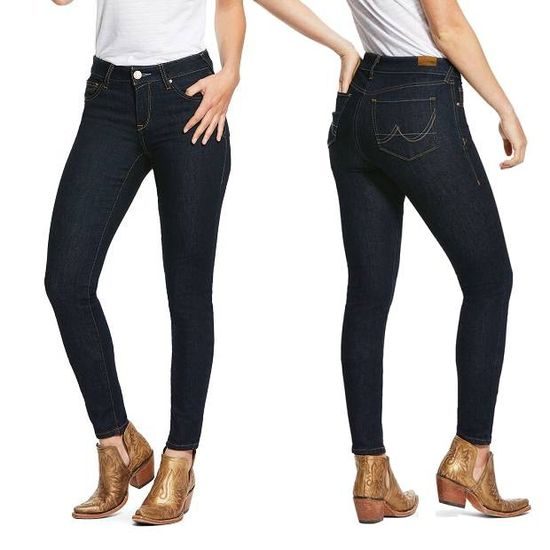 *W* Jeans Ariat Perfect Rise Ultra Stretch Sidewinder Skinny dámské AKCE -30% (2525-1767)