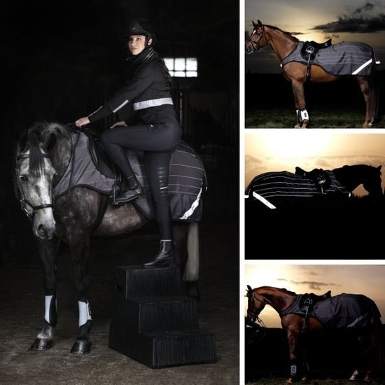 Deka bederní Horseware Amigo Reflectech Competition nepromokavá DOPRODEJ