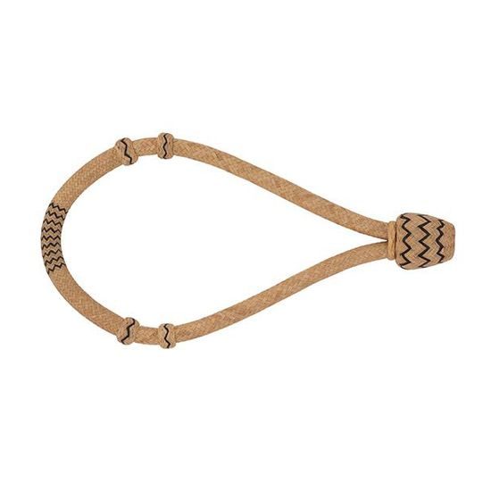 *W* Bosal Weaver Rawhide 5/8"' natural/černý DOPRODEJ