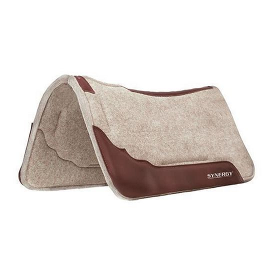 *W* Podsedlová deka Weaver Synergy Contoured Wool Blend Felt Performance 31"x32"x3/4"