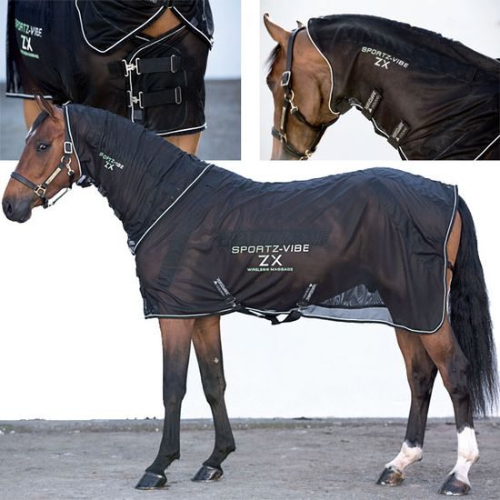 Deka Horseware SPORTZ-VIBE ZX masážní s krkem DOPRODÁNO