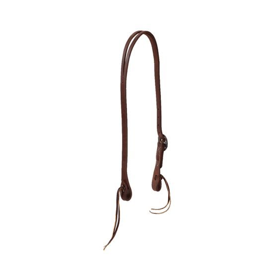 *W* Uzdečka westernová Weaver ProTec Oiled Pineapple SP/EAR Headstall 02