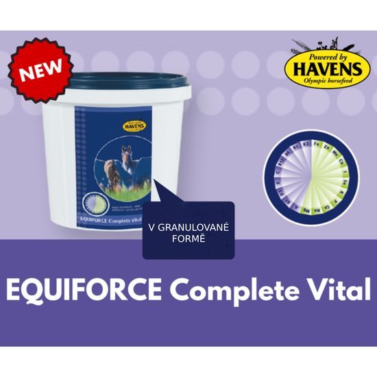 Havens EquiForce Complete 9 kg NEW granulovaný