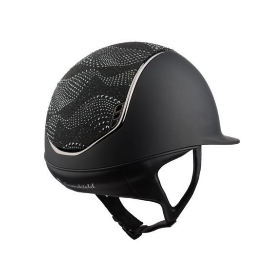 Jezdecká helma Samshield Shadowmatt 2.0 Crystal Intarsia chrome black