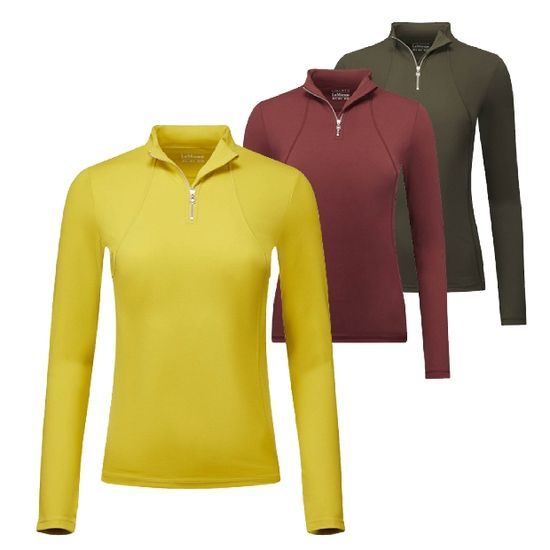 Tričko LeMieux Liberte Zipped Baselayer dámské