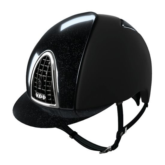 Jezdecká ochranná helma KEP Metal Diamond textile AKCE -30% (22360-15652)