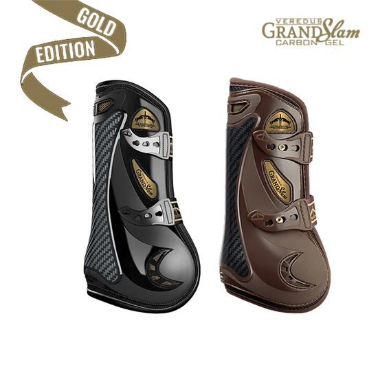 Bottes D'équitation Veredus Grand Slam Pro Jump Gold Edition - Neuves (avec Boîte) - Pour Tendon Et Boulet