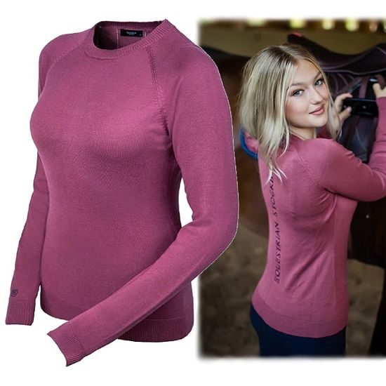 Svetr Equestrian Stockholm Knitted Top s dlouhým rukávem dámský Timeless Rose Kolekce 2022/23