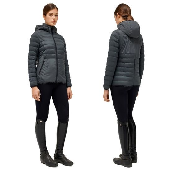 Bunda Cavalleria Toscana Revo Laser Cut Logo Nylon Puffer dámská KOLEKCE 2023