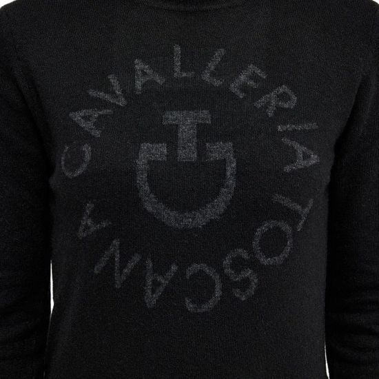 Svetr/Rolák Cavalleria Toscana Cashmere Jacquard Orbit Crew dámský KOLEKCE 2022/23