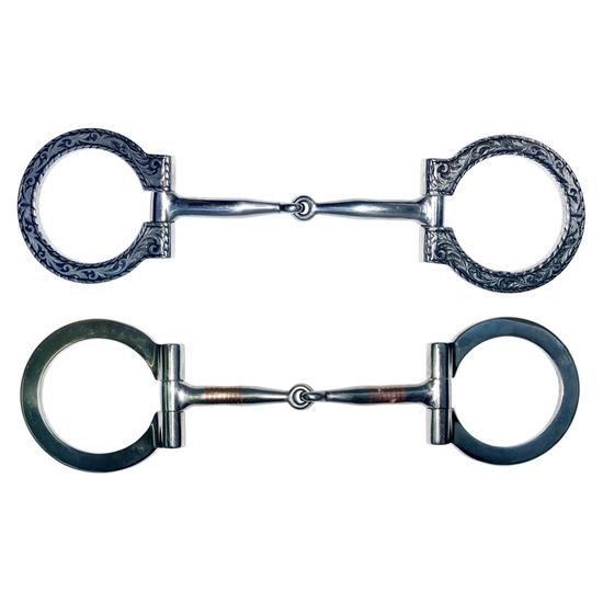 *W* Déčko Show Snaffle Bit Floral 5" (12,7cm)