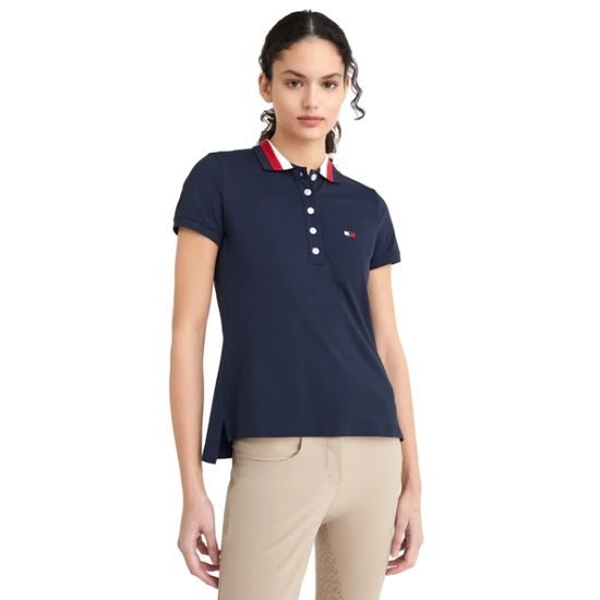 Tričko Tommy Hilfiger Tipped Polo dámské