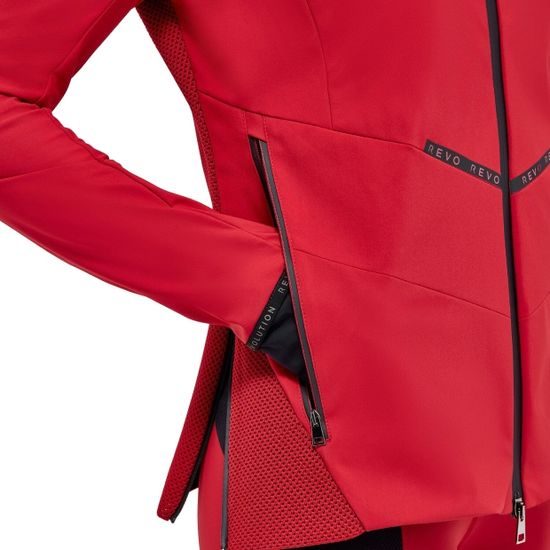 Bunda Cavalleria Toscana Revo Red Label Jersey Tech Knit Hooded Softshell dámská KOLEKCE 2023