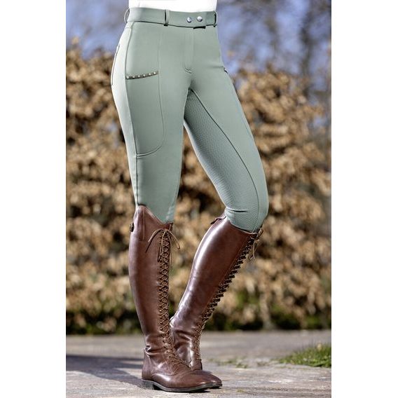 Rajtky HKM Monaco Winter Full Grip dámské OUTLET