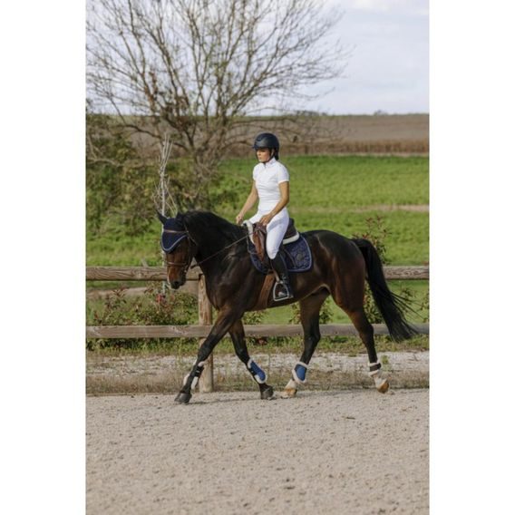 Jeggings Equitheme Flora Full Grip dámské bílá XS/34 - SLEVA - obarvený grip v oblasti sedu