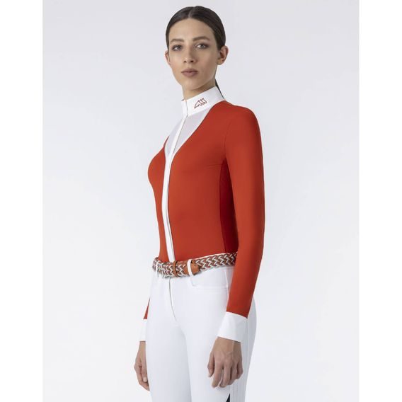 Tričko závodní Equiline Embra dlouhý rukáv dámské Kolekce 2025