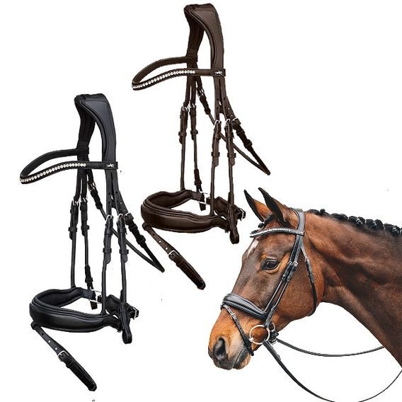 Uzdečka Schockemöhle Malibu anatomická švéd.nán. DOPRODEJ