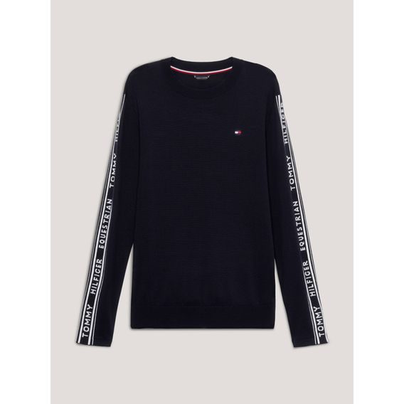 Svetr Tommy Hilfiger Equestrian Seattle Jacquard pánský KOLEKCE